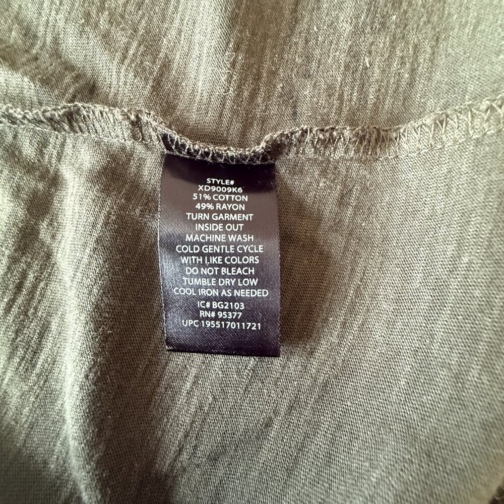 Women's Plus XXL Social Standard Sanctuary Short Sleeve Camo Tee Dress - Picture 5 of 6